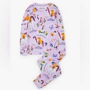 Books to bed - uni the Unicorn pajamas- size 3